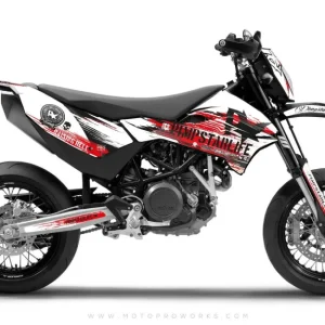 KTM GRAPHICS - Pimpstarlife "HELLION" rood
