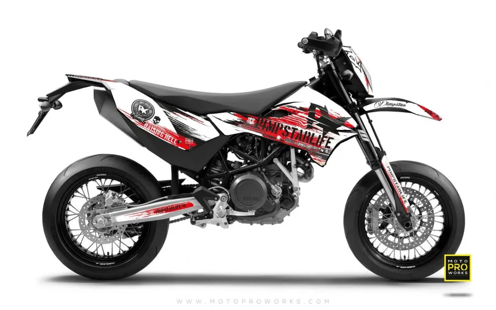 KTM GRAPHICS - Pimpstarlife "HELLION" rood