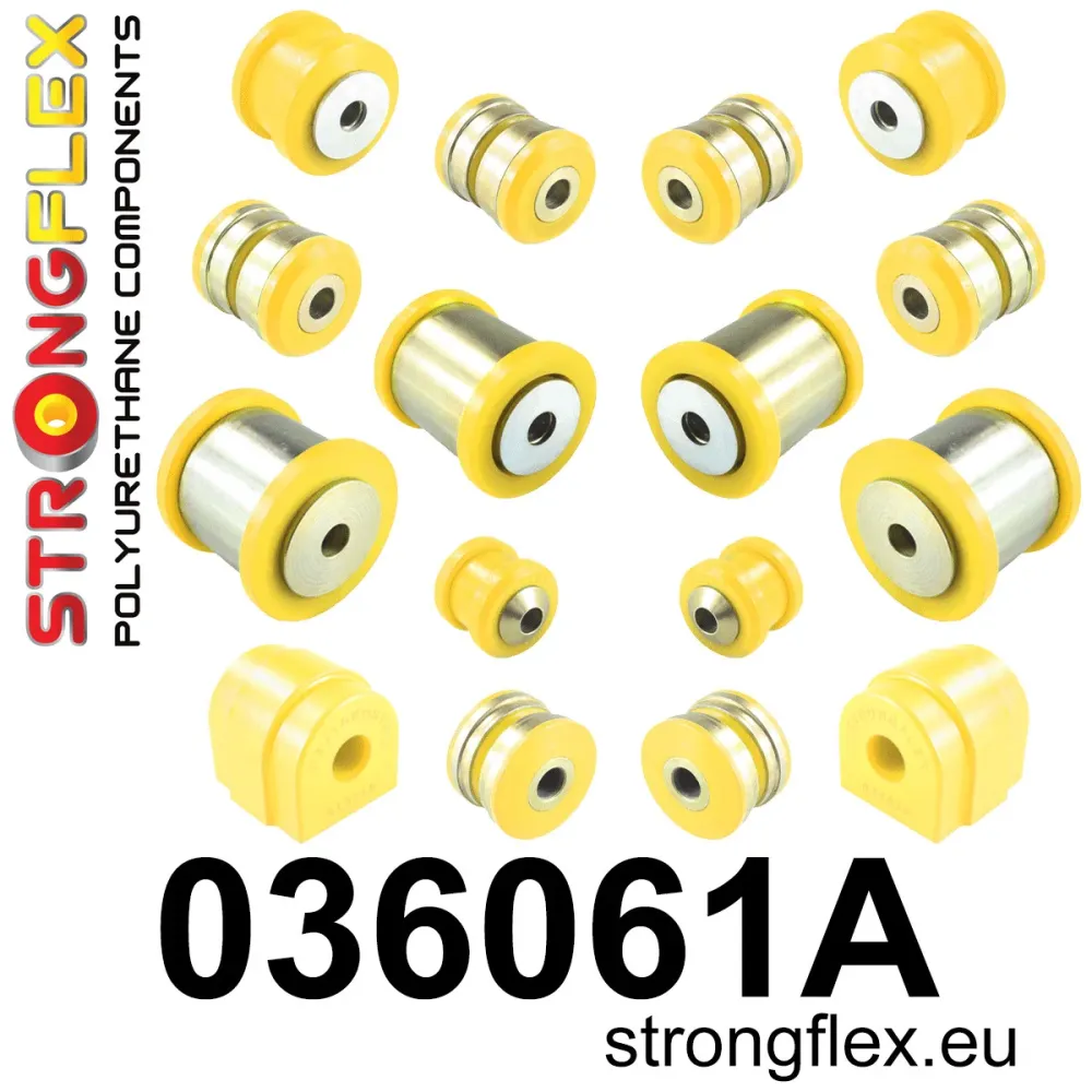 Rear suspension bush kit SPORT - BMW > Serie 5 > VI F10 / F11 / F07 > F11 Touring RWD|BMW > Serie 5 > VI F10 / F11 / F07 >...