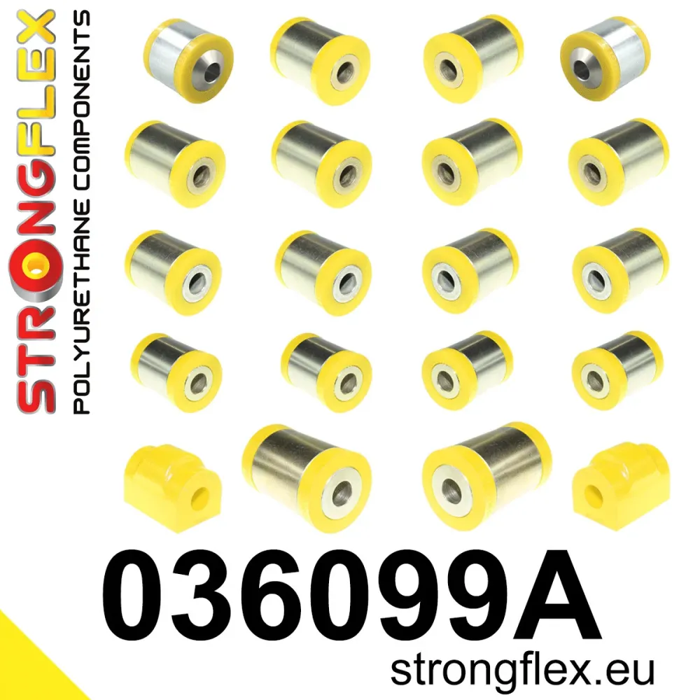 Rear suspension bush kit SPORT - Toyota > Supra > V DB|BMW > Z4 > III G29|BMW > Serie 3 > VII G20/G21/G80 > G20/G21 RWD|BM...