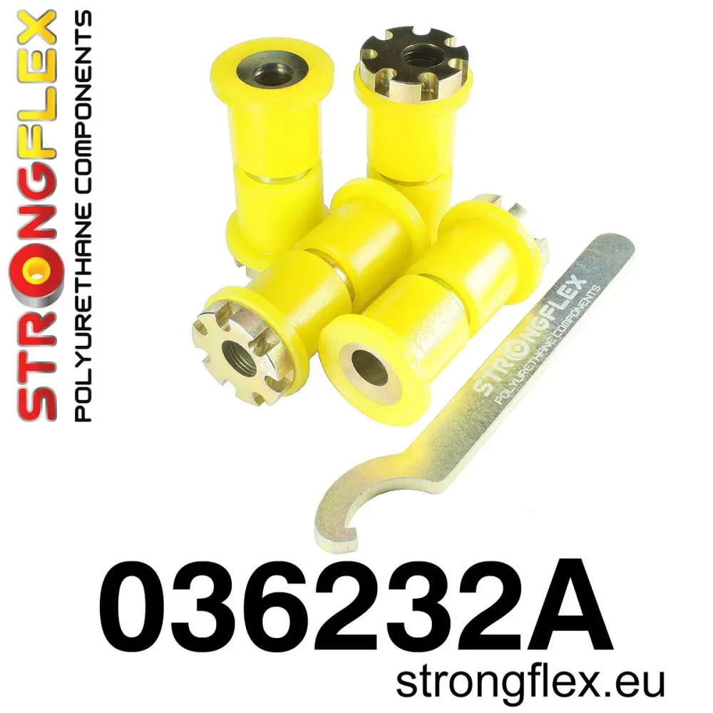 Rear trailing arm bush kit eccentric SPORT - BMW > Serie 3 > I E21|BMW > Serie 3 > II E30|BMW > Serie 3 > III E36 > E36 Co...