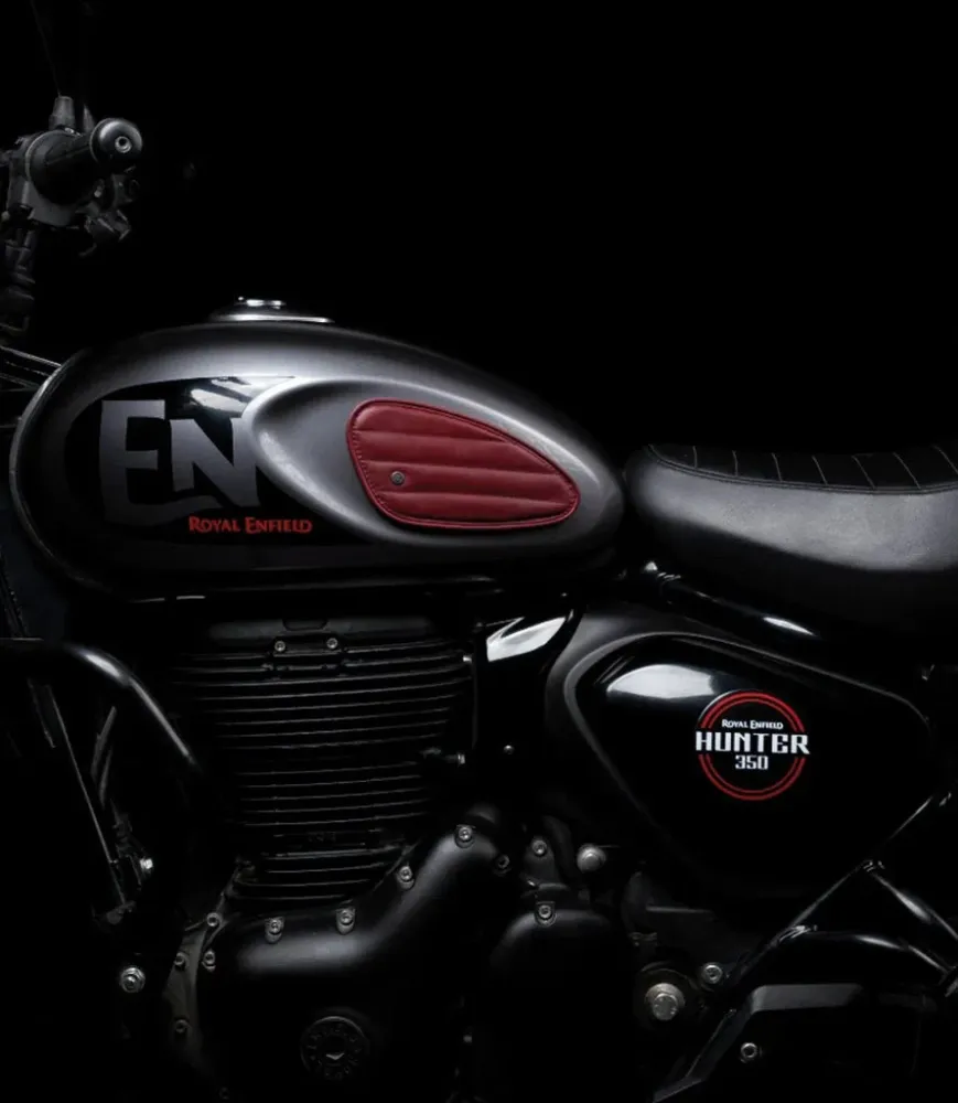 Tank Side Protectors HNTR 350 - Ramble Diamond - Rossi