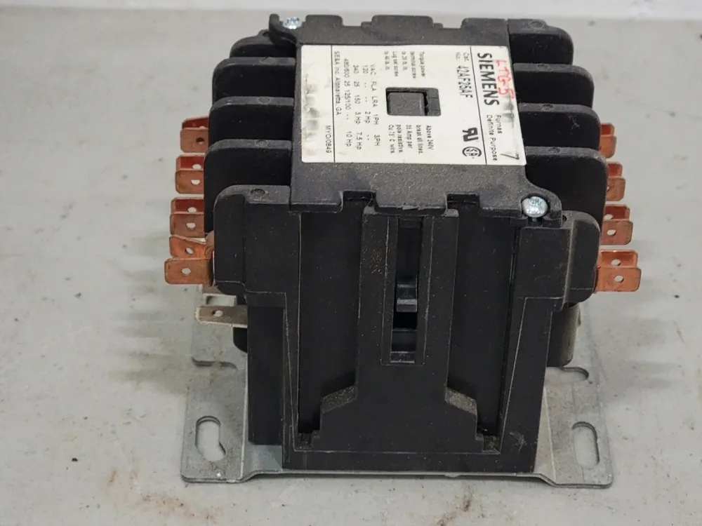 25 Amp, 4 Pole, 110/120 VAC Coil Contactor 42AF25AF