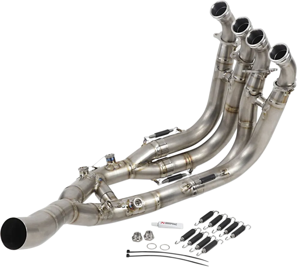 AKRAPOVIC SLIP-ON SERIES MUFFLERS HEADER TI S1000RR 2020