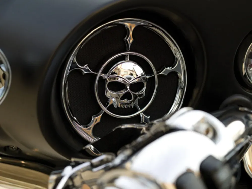Embellecedores De Altavoces Para Harley-Davidson® Kuryakyn Front Speaker Grilles