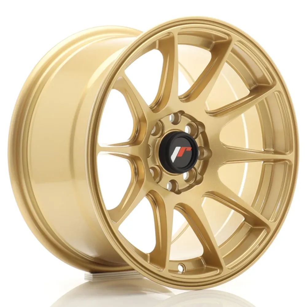 Japan Racing JR-11 15x8" 4x100/108 ET25, Verguld