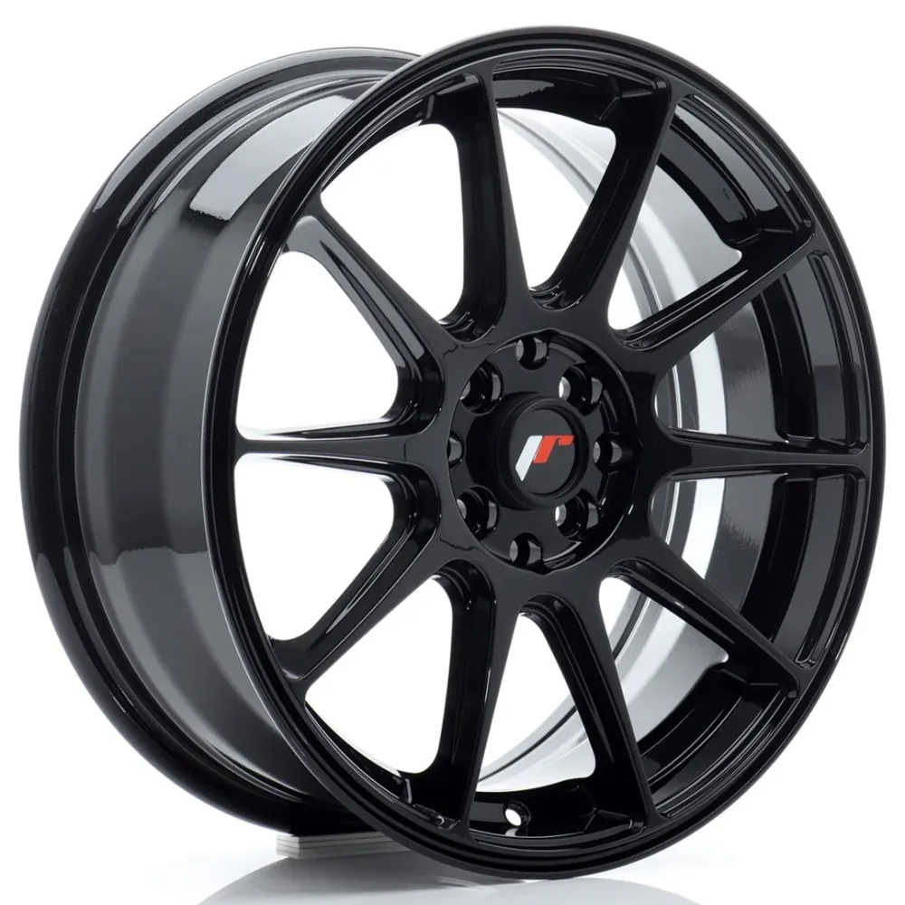Japan Racing JR-11 17x7" 5x112/114.3 ET35, Gloss Zwart