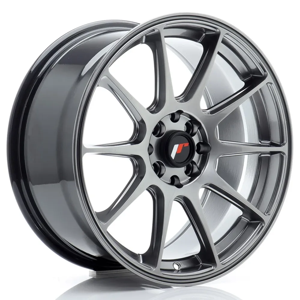 Japan Racing JR-11 17x8" 5x100/108 ET35, Hyper Koolzwart