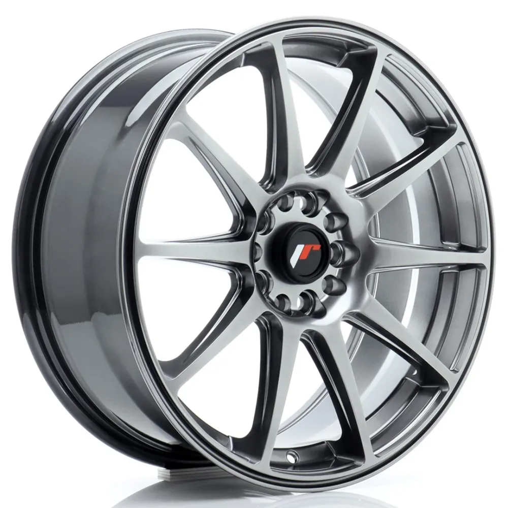 Japan Racing JR-11 18x7.5" 5x112/114.3 ET40, Hyper Ravenzwart