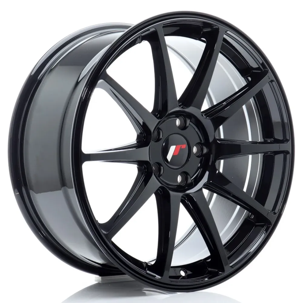 Japan Racing JR-11 19x8.5" 5x114.3 ET42, Gloss Koolzwart