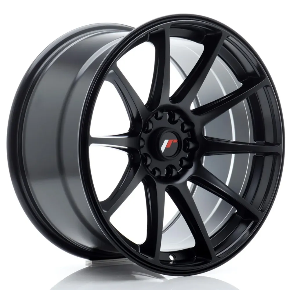 Japan Racing JR-11 Extreme Concave 18x9.5" 5x100/120 ET30, Flat Zwart