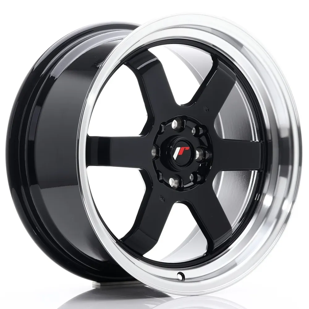 Japan Racing JR-12 17x8" 5x112/120 ET35, Gloss Ravenzwart