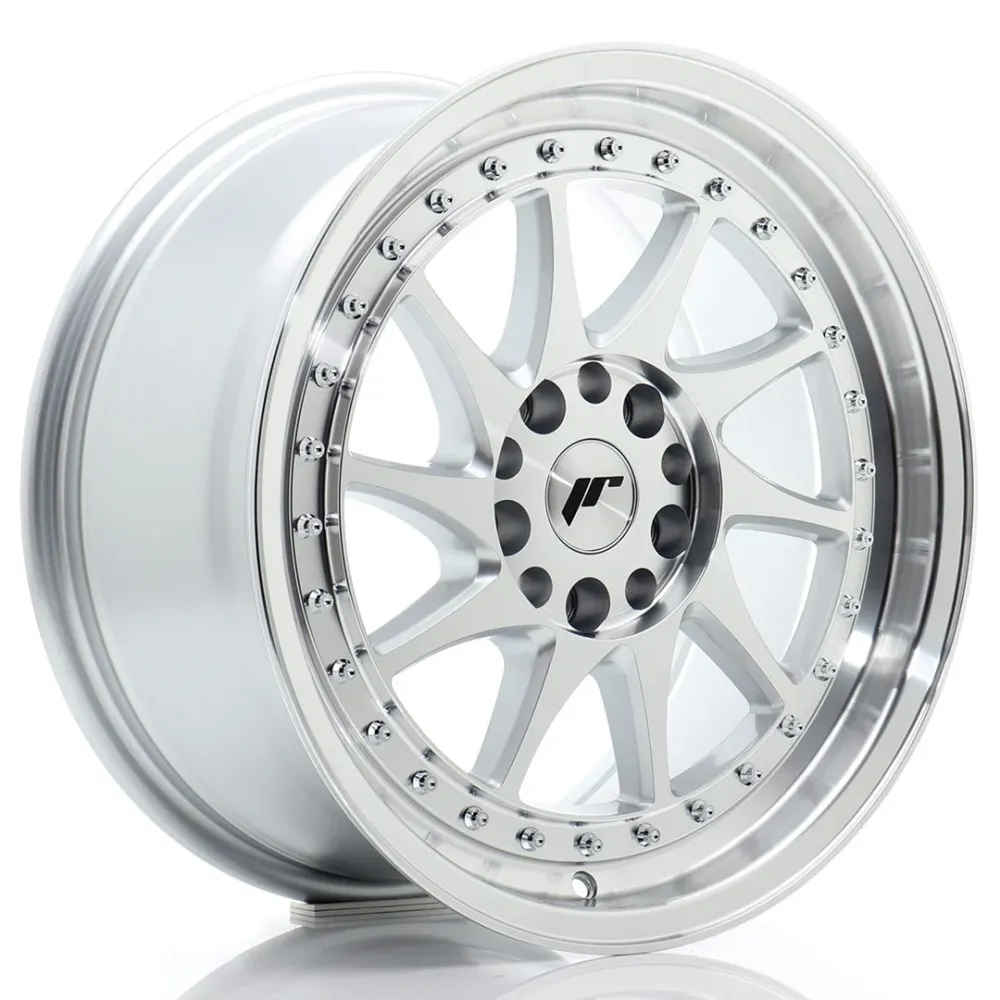 Japan Racing JR-26 17x8" 4x100/114.3 ET35, Platinagrijs