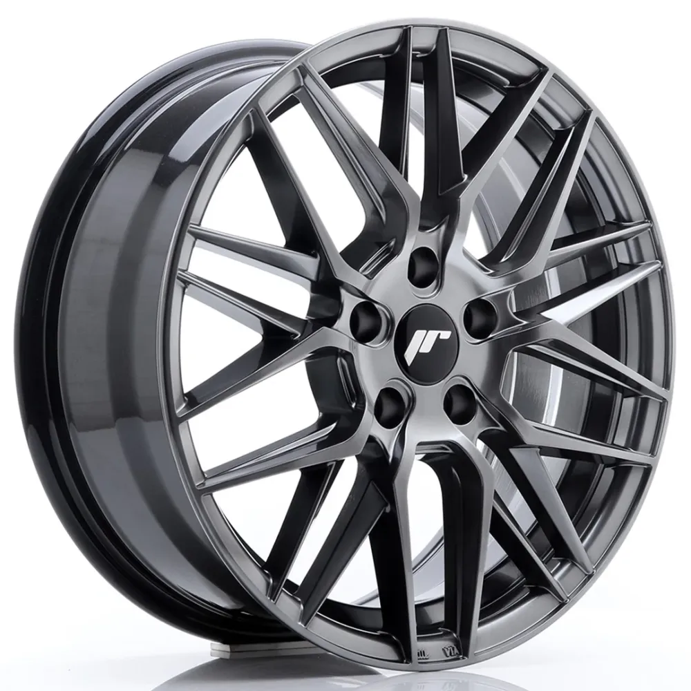 Japan Racing JR-28 17x7" 5x112 ET40, Hyper Zwart