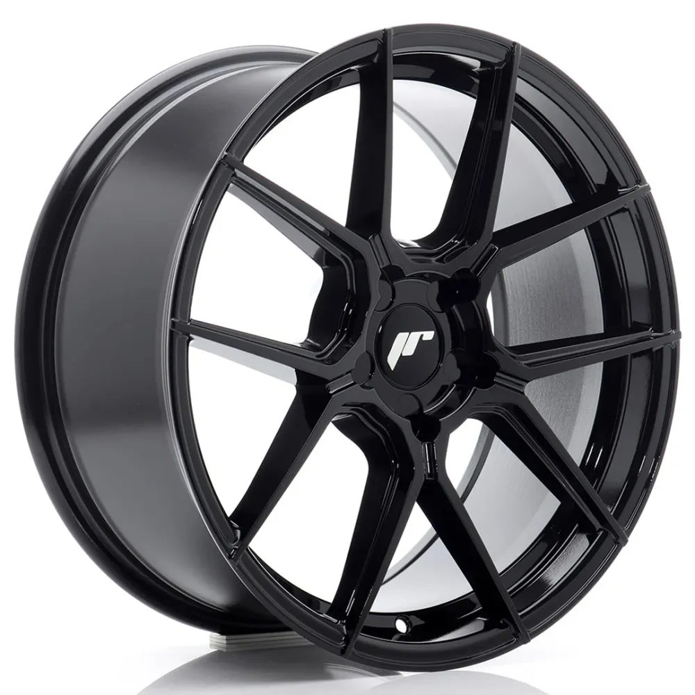 Japan Racing JR-30 18x8" (5 hole individueel PCD) ET20-40, Gloss Black