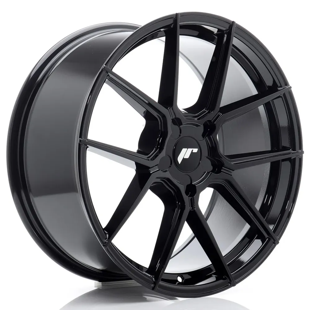 Japan Racing JR-30 19x8" (5 hole aangepast PCD) ET20-40, Gloss Black
