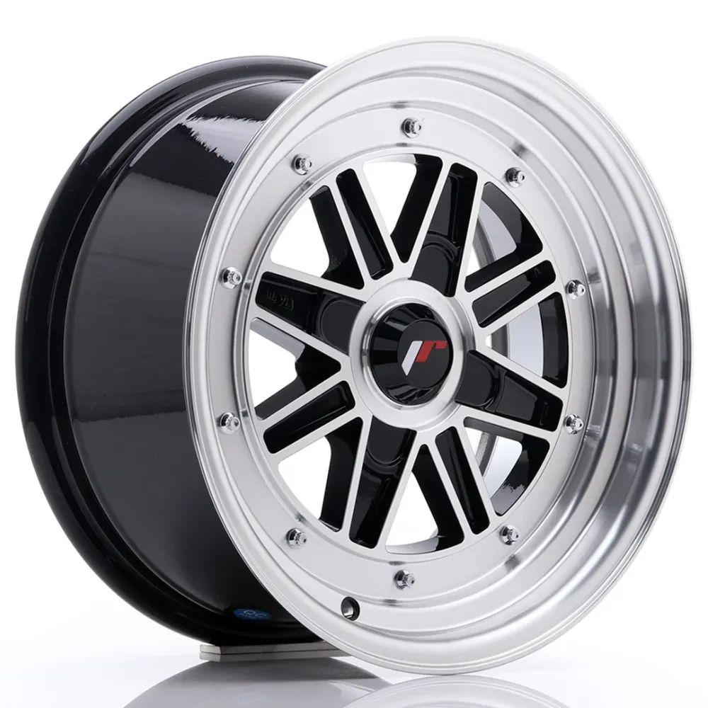 Japan Racing JR-31 15x7.5" (4 hole custom PCD) ET20, Gloss Zwart