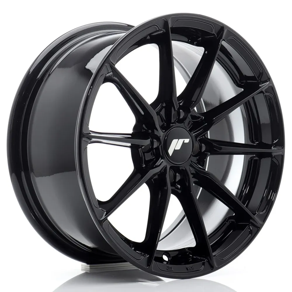 Japan Racing JR-37 15x7" 4x100 ET38, Gloss Ebbenhout