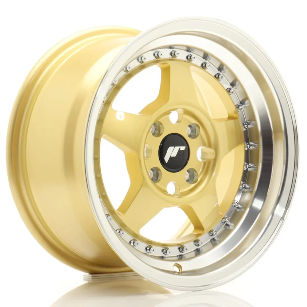 Japan Racing JR-6 15x8" 4x100 ET25, Goud