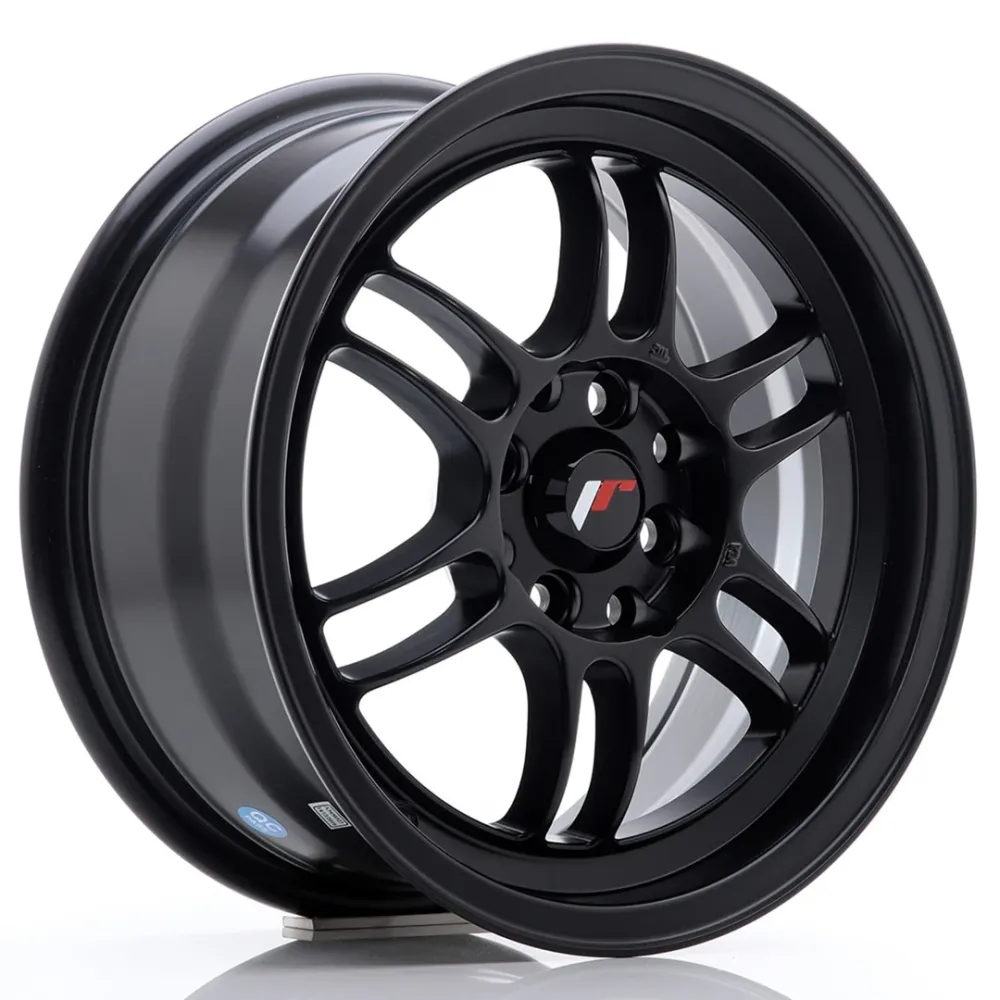 Japan Racing JR-7 15x7" 4x100/114.3 ET38, Flat Zwart