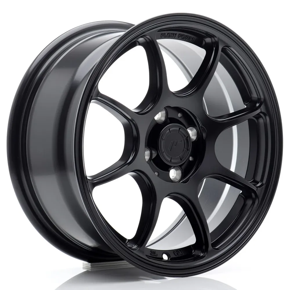 Japan Racing SL-04 Super Light 15x7" 4x114.3 ET38, Flat Zwart