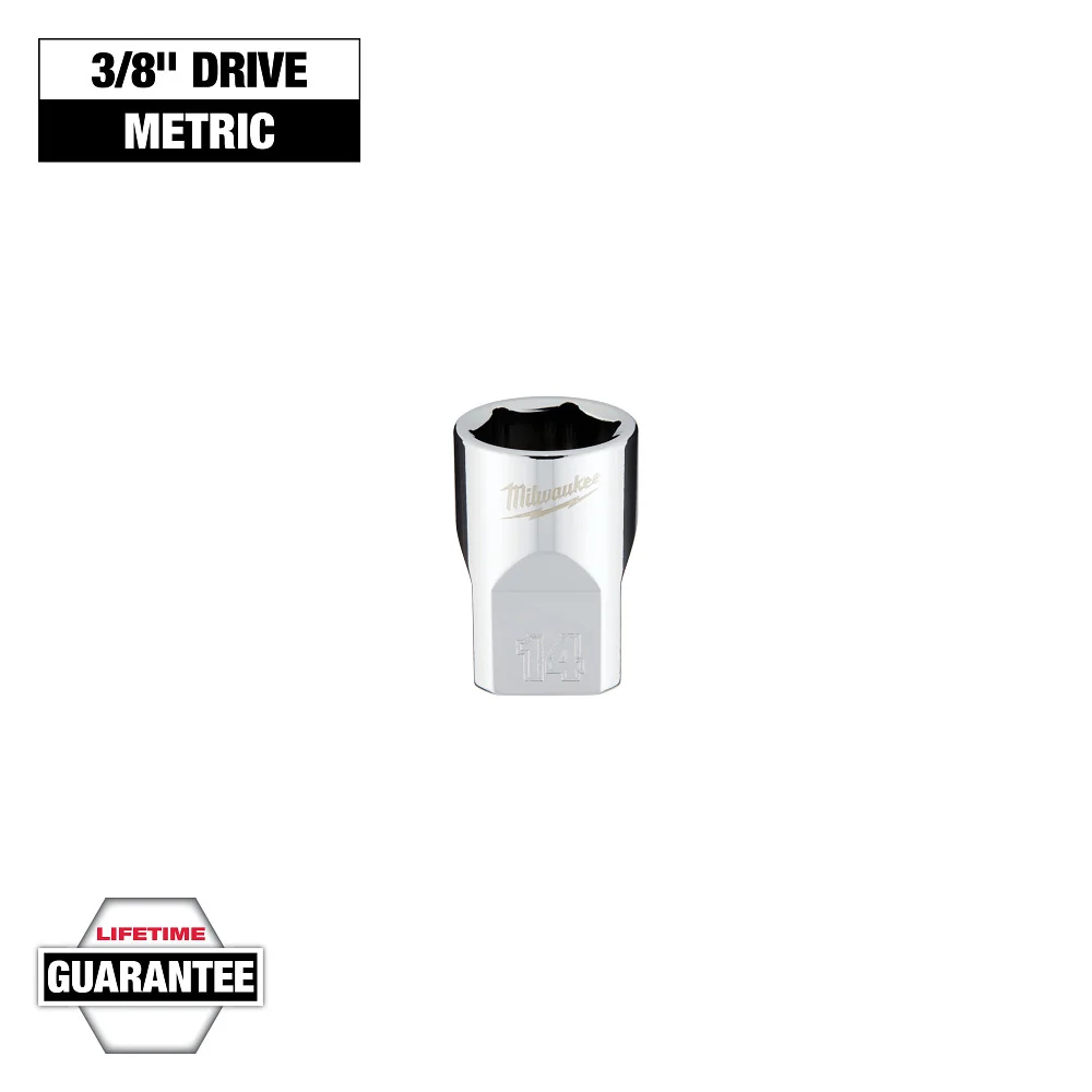 3/8" Drive 14mm Metric 6-Point Socket