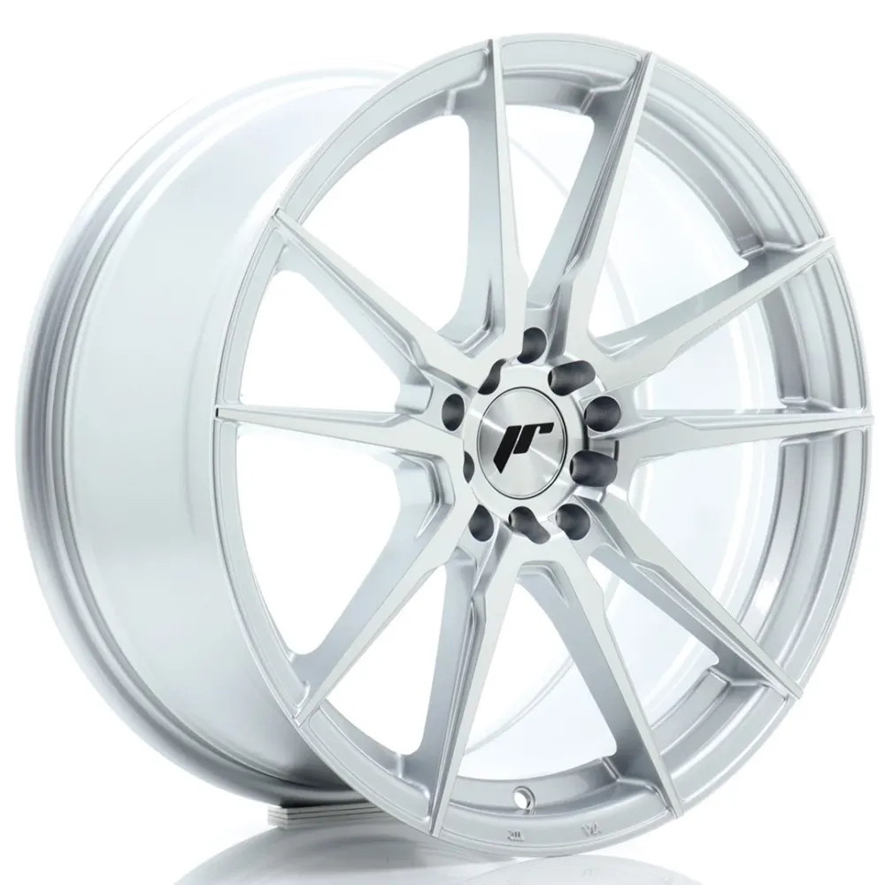 Japan Racing JR-21 18x8.5" 5x100/120 ET35, Machined Zilver