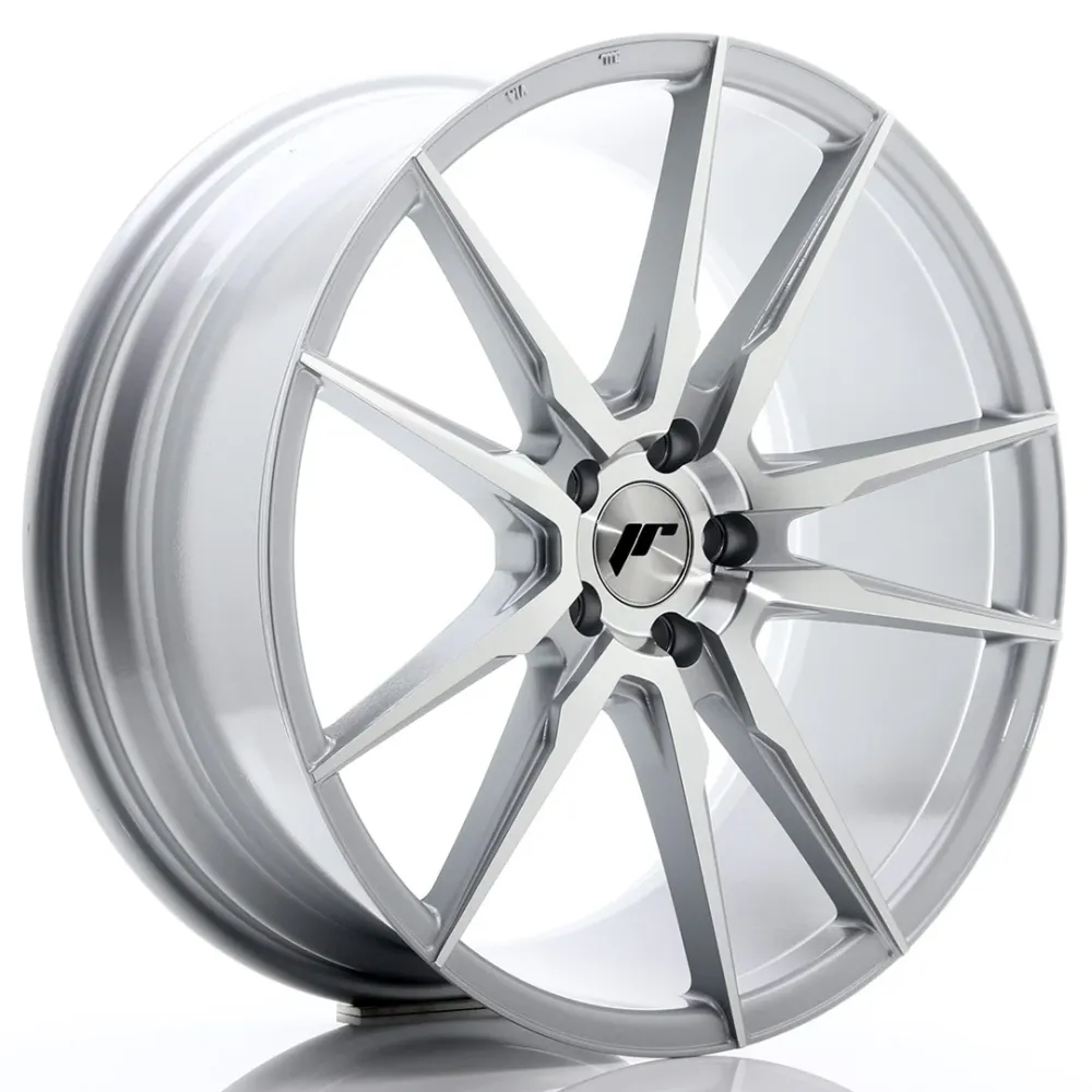 Japan Racing JR-21 20x8.5" 5x114.3 ET40, Machined Zilver