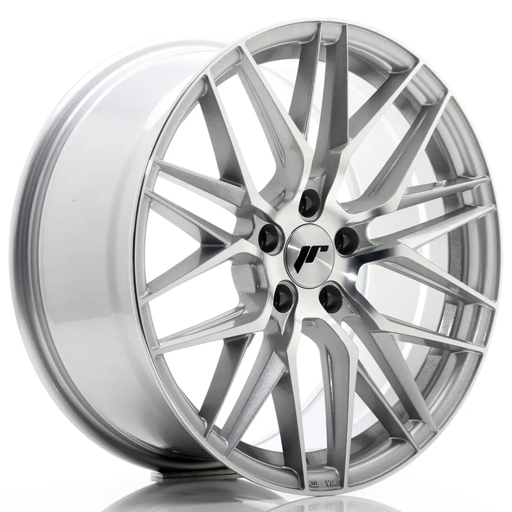 Japan Racing JR-28 18x8.5" 5x120 ET40, Staalgrijs / Machined