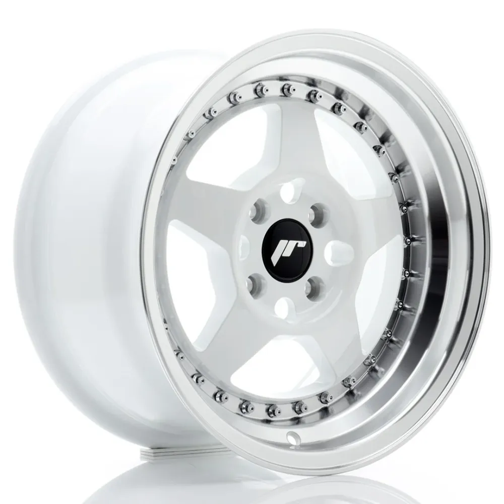 Japan Racing JR-6 15x8" 4x100 ET25, Wit