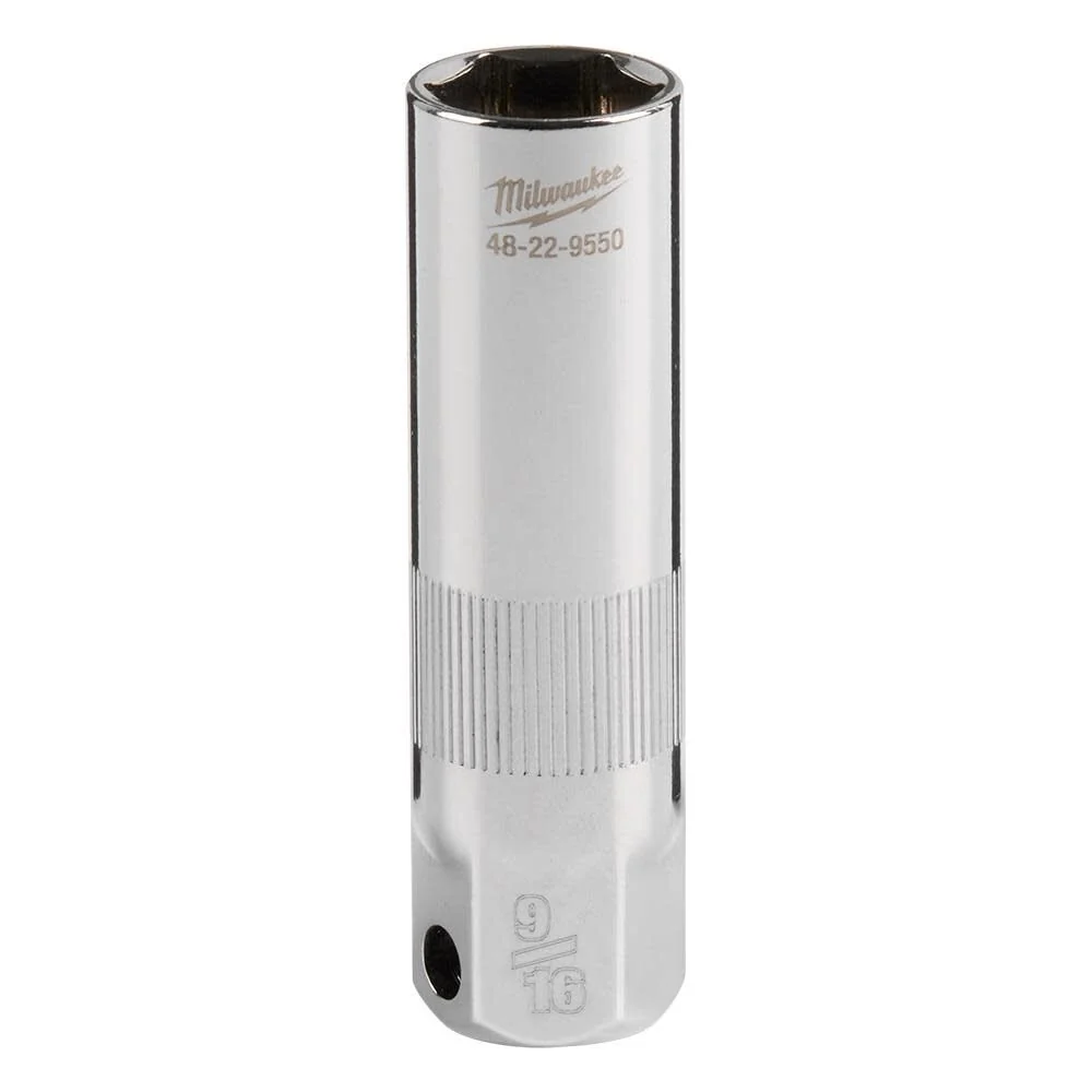 MILWAUKEE 3/8" Drive 9/16" Spark Plug Socket