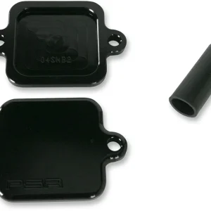 POWERSTANDS RACING AIR INJECTION BLOCK-OFF PLATES BLOCK OFF PLATE BLK
