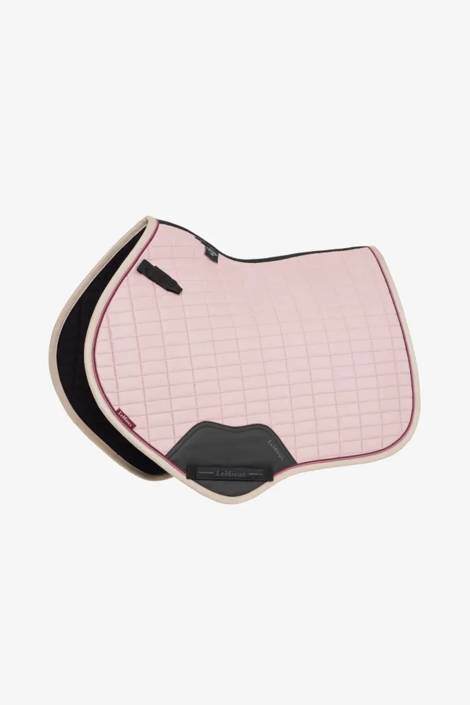 Suede Square Close Contact Saddle Pad Blossom SM