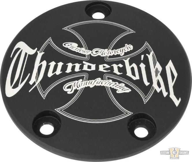 Thunderbike Point Cover Koolzwart Harley-Davidson
