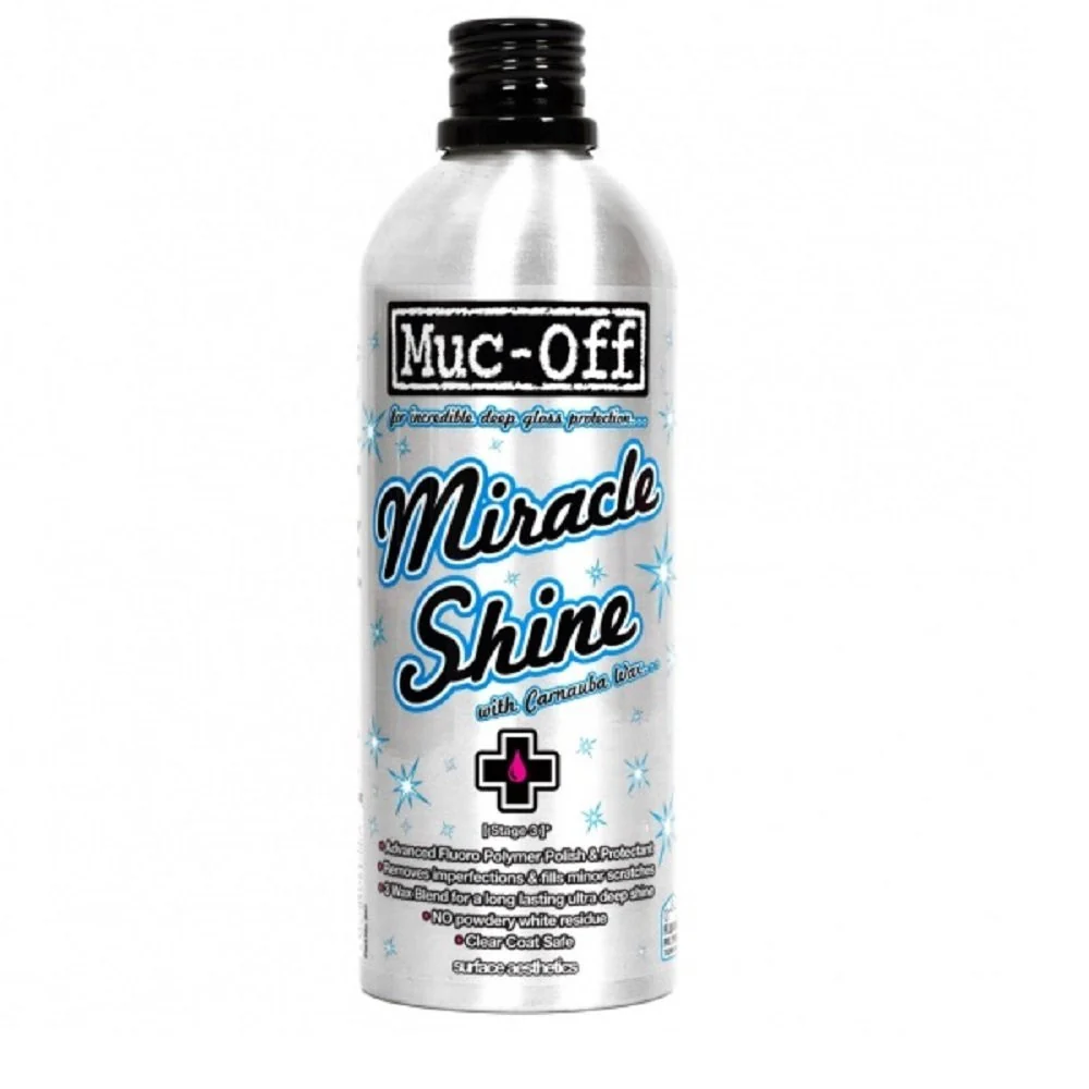 Abrillantador Para Moto Pintura Cromados Muc-Off Miracle Shine
