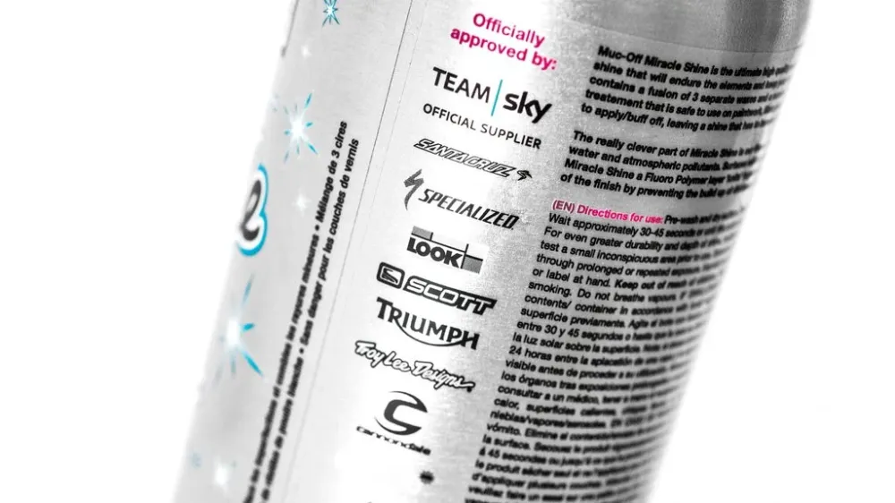 Abrillantador Para Moto Pintura Cromados Muc-Off Miracle Shine