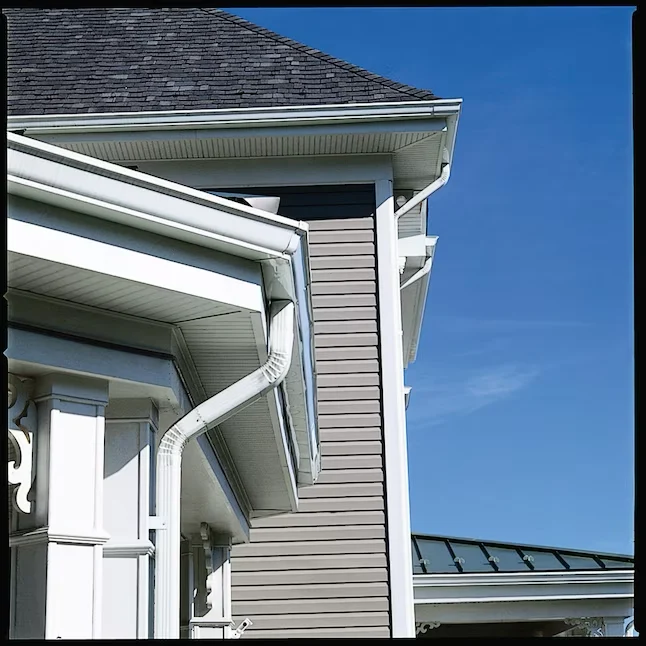 Amerimax Aluminium K Style (Left) (5- x 1-ft) End Cap