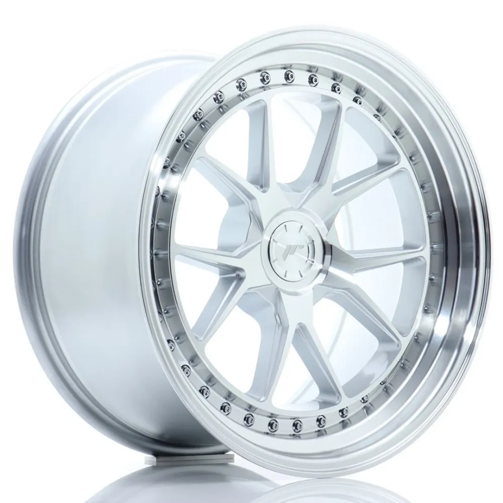 Japan Racing JR-39 18x9.5" (5 hole custom PCD) ET15-35, Zilver