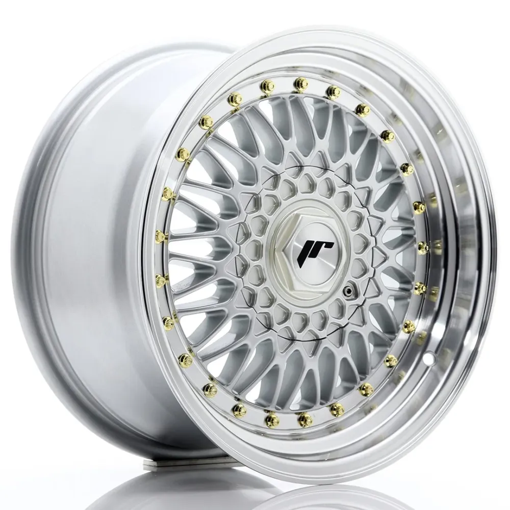 Japan Racing JR-9 16x8" 4x100/108 ET25, Platinagrijs