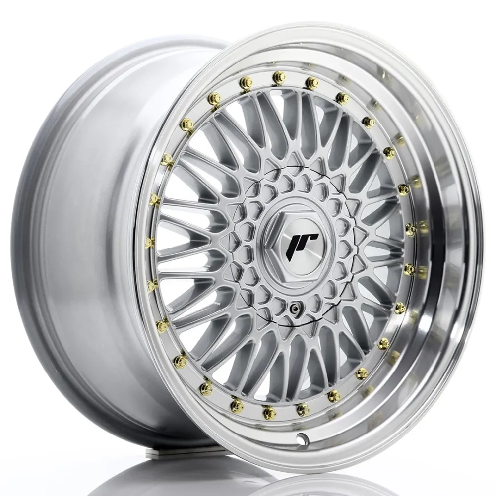 Japan Racing JR-9 17x8.5" 4x100/108 ET35, Kwikzilver voor Supersport Motoren
