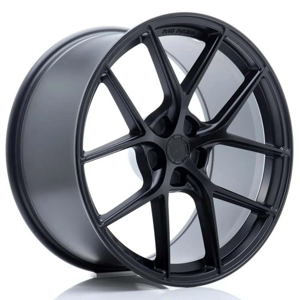 Japan Racing SL-01 Super Light 20x10" (5 hole aangepast PCD) ET15-48, Flat Black