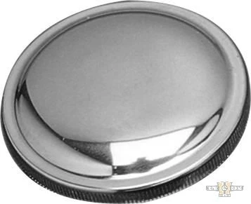 Polished Stainless Staal Late Style Gas Caps Polished Harley-Davidson