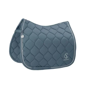 Classic Sports SS25 Sparkle Dressage Saddle Pad staalsoort blue F