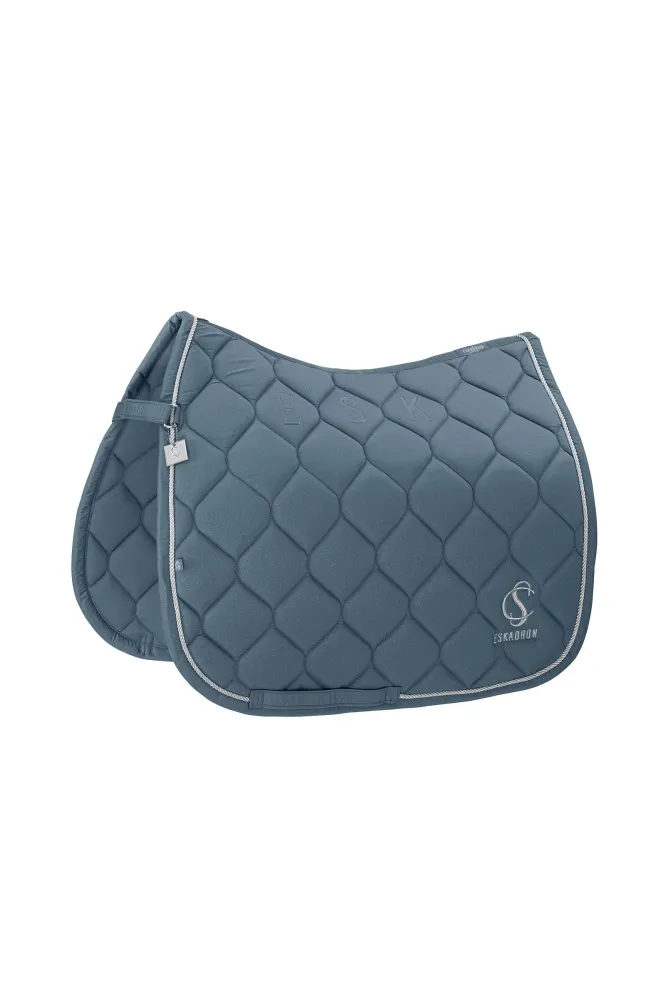 Classic Sports SS25 Sparkle Dressage Saddle Pad staalsoort blue F