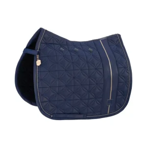 Heritage AW24 Big Square Glam Dressage Saddle Pad True Blauw P