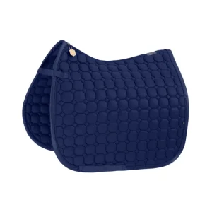 Heritage AW24 Cotton Dressage Saddle Pad True Blauw P