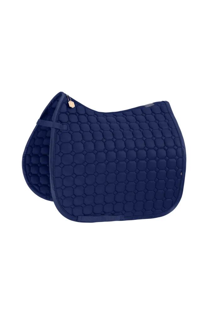 Heritage AW24 Cotton Dressage Saddle Pad True Blauw P