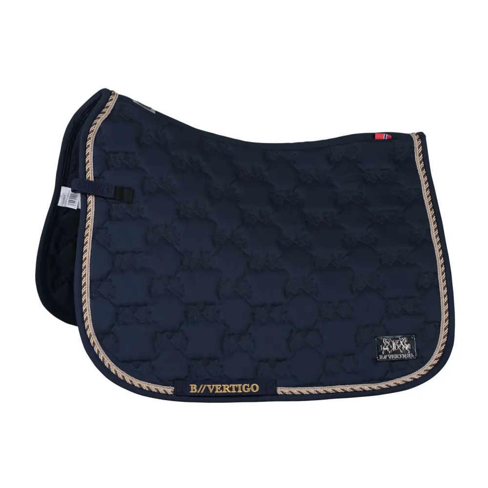 Monaco Dressage Saddle Pad Dark Marine F
