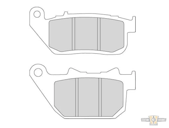 Organic Replacement Brake Pads Harley-Davidson