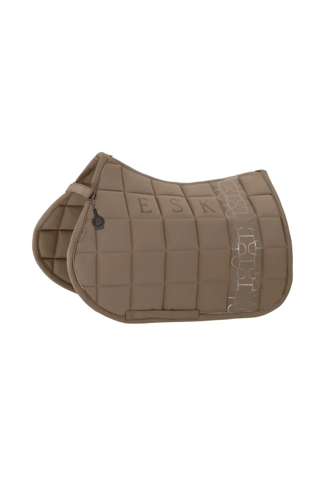 Platinum 25 Big Square Softshell All Purpose Saddle Pad Smoky Taupe F
